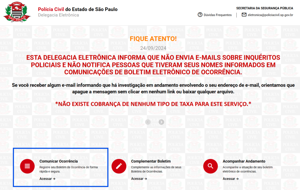comunicar ocorrÊncia.1